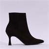 Paul Green High Heel Ankle Boot - Brown Suede